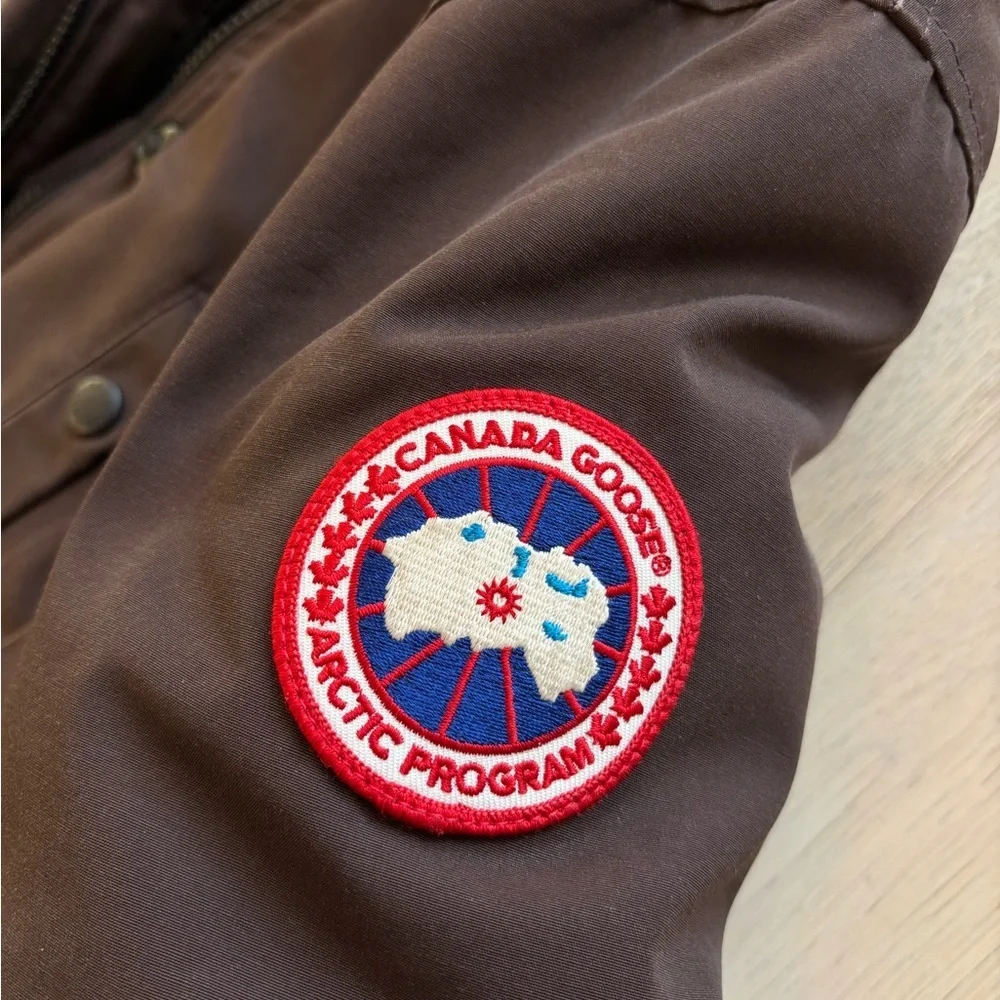 Canada Goose Women’s Brown Kensington Down Jacket Size XXS - Picture 2 of 16